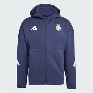 REAL MADRID ADIDAS Z.N.E. MEN's ANTHEM JACKET NWT SIZE M